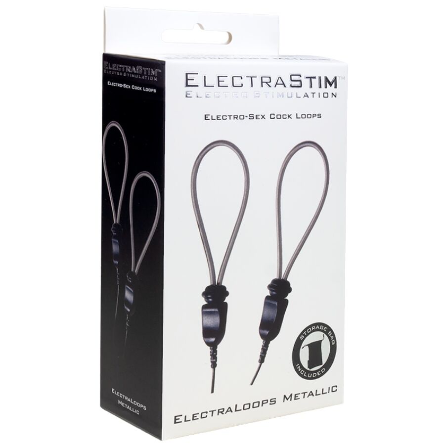ELECTRASTIM – ELECTRALOOPS E-STIM ANELLI PER PENE IN METALLO REGOLABILI