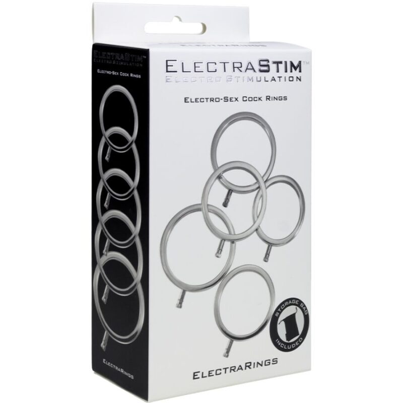 ELECTRASTIM - ELECTRARINGS ANELLI PER PENE IN METALLO CONFEZIONE DA 5 - immagine 3