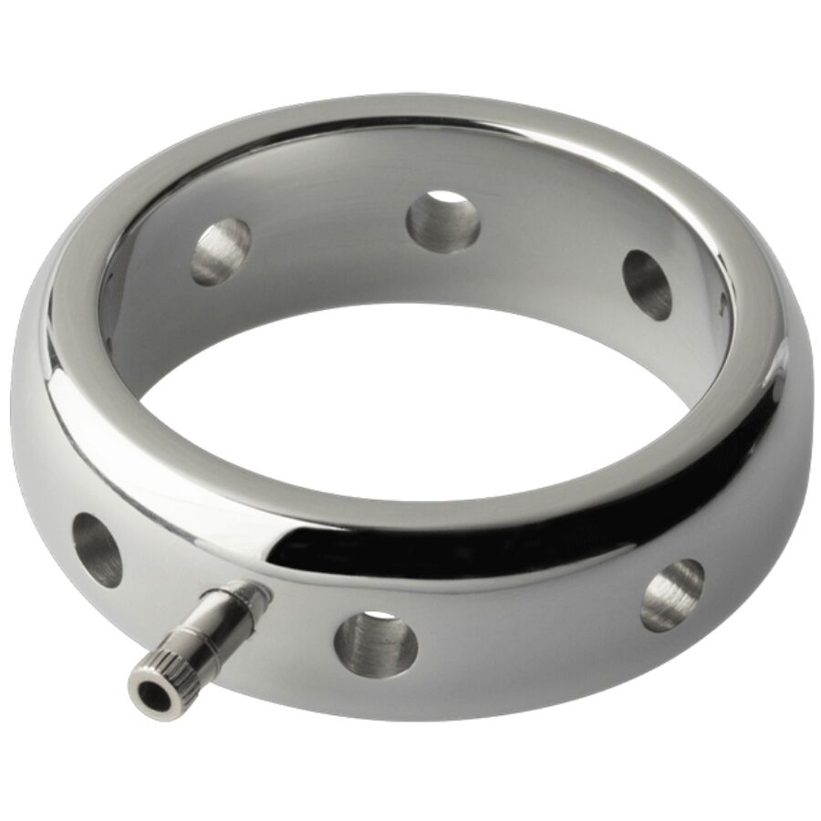ELECTRASTIM – ANELLO ELETTROMAGNETICO PER PENE IN METALLO PRESTIGE 42 MM