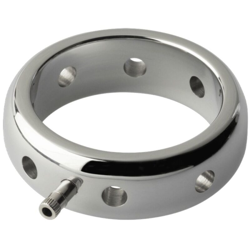 ELECTRASTIM – ANELLO ELETTROMAGNETICO PER PENE IN METALLO PRESTIGE 50 MM