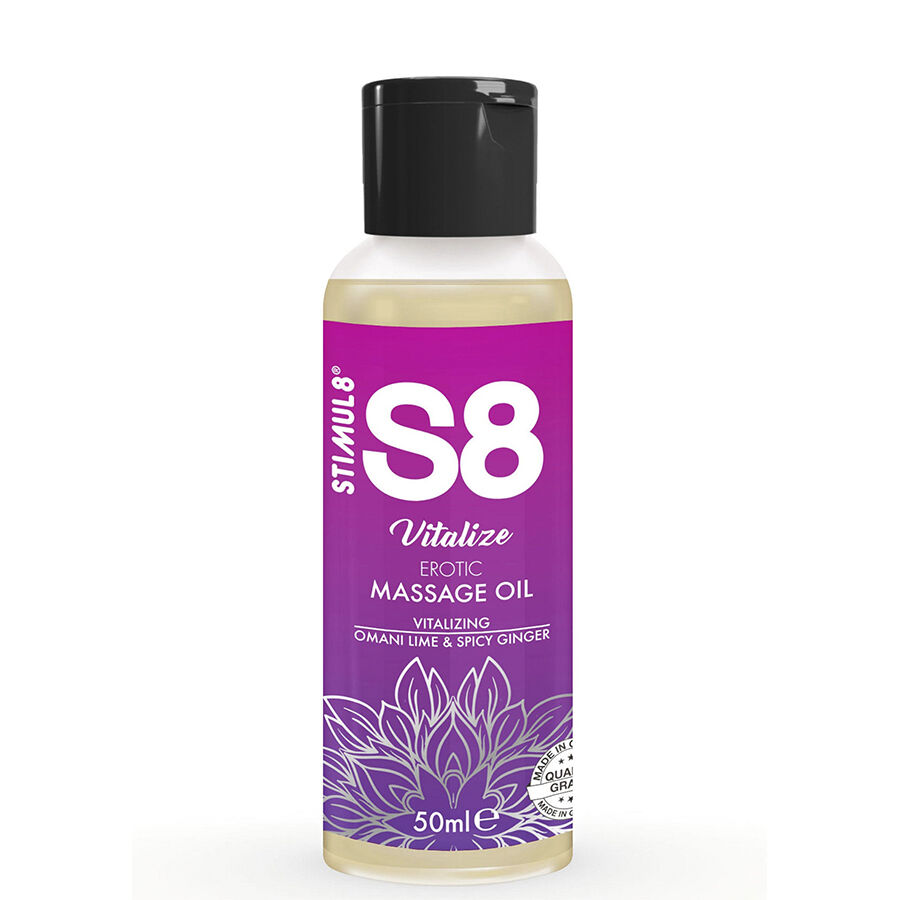 STIMUL8 – S8 VITALIZE OLIO PER MASSAGGIO EROTICO LIME 50 ML
