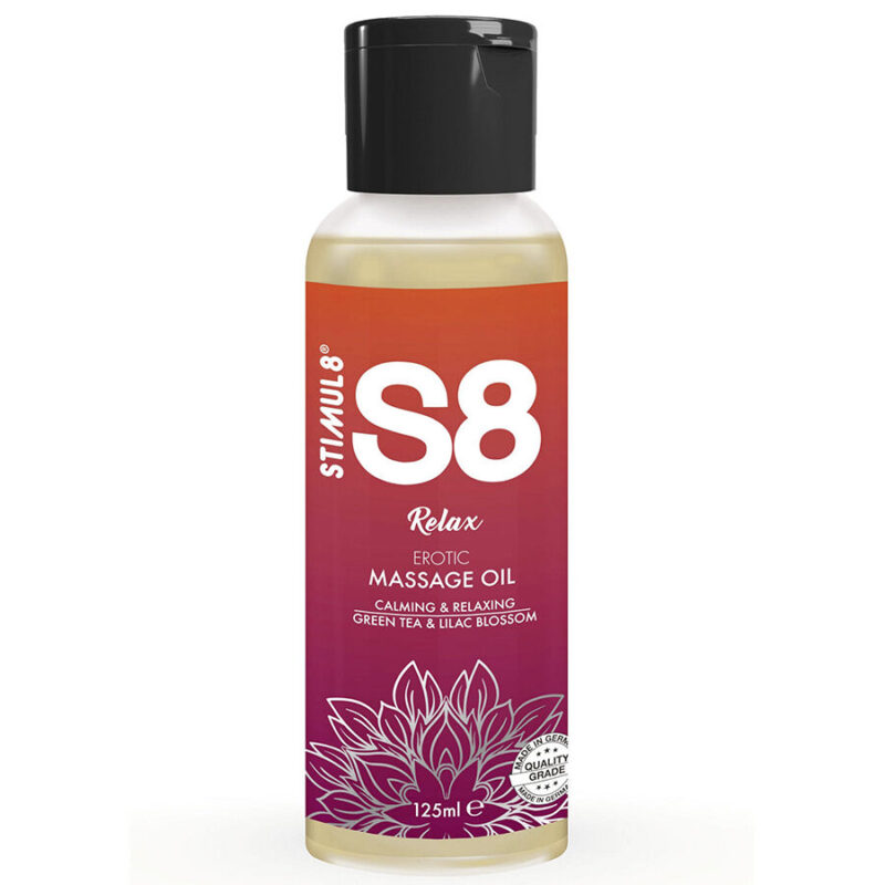 STIMUL8 – S8 RELAX OLIO PER MASSAGGI AL TÈ VERDE 125 ML