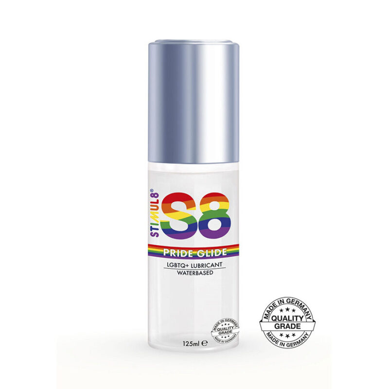 STIMUL8 – S8 GLIDE PRIDE LUBRIFICANTE 125 ML