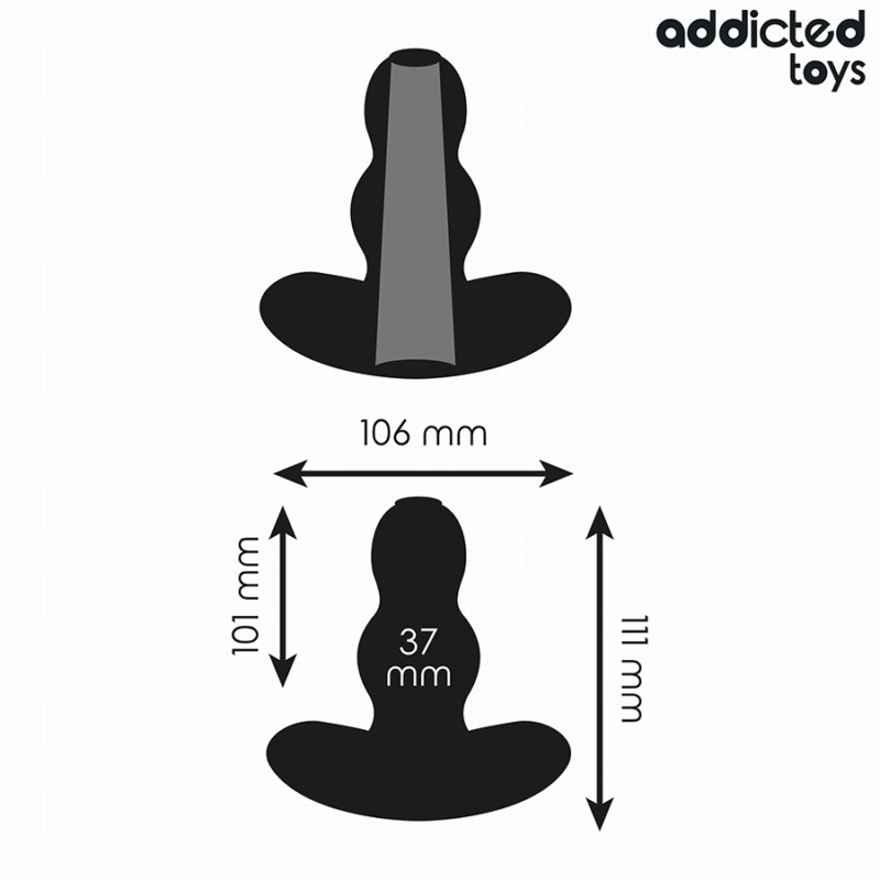 ADDICTED TOYS - TAPPO ANALE CAVO TAGLIA L 11,1 CM - immagine 4