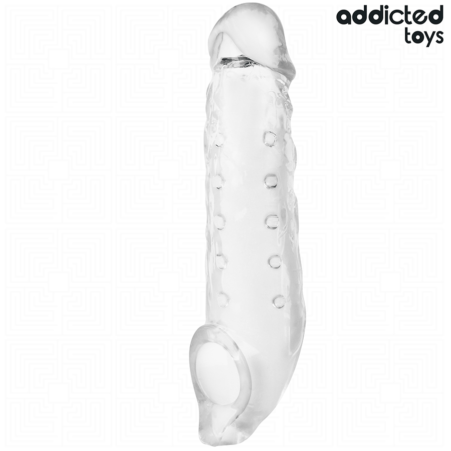 ADDICTED TOYS – GUAINA PER PENE TRASPARENTE TAGLIA M 27 CM