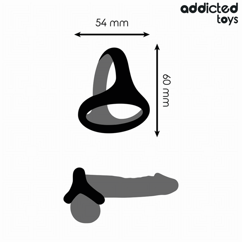 ADDICTED TOYS - ANELLO PER PENE TRIPLO SPESSO - immagine 4