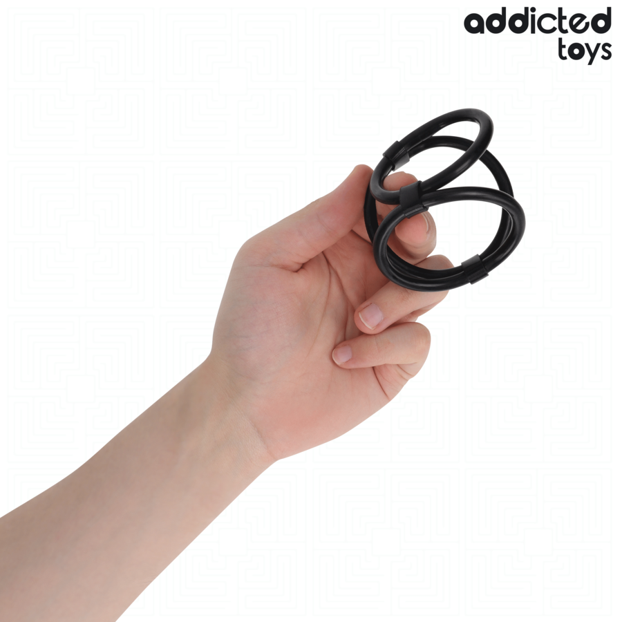 ADDICTED TOYS – ANELLO PER PENE TRIPLO