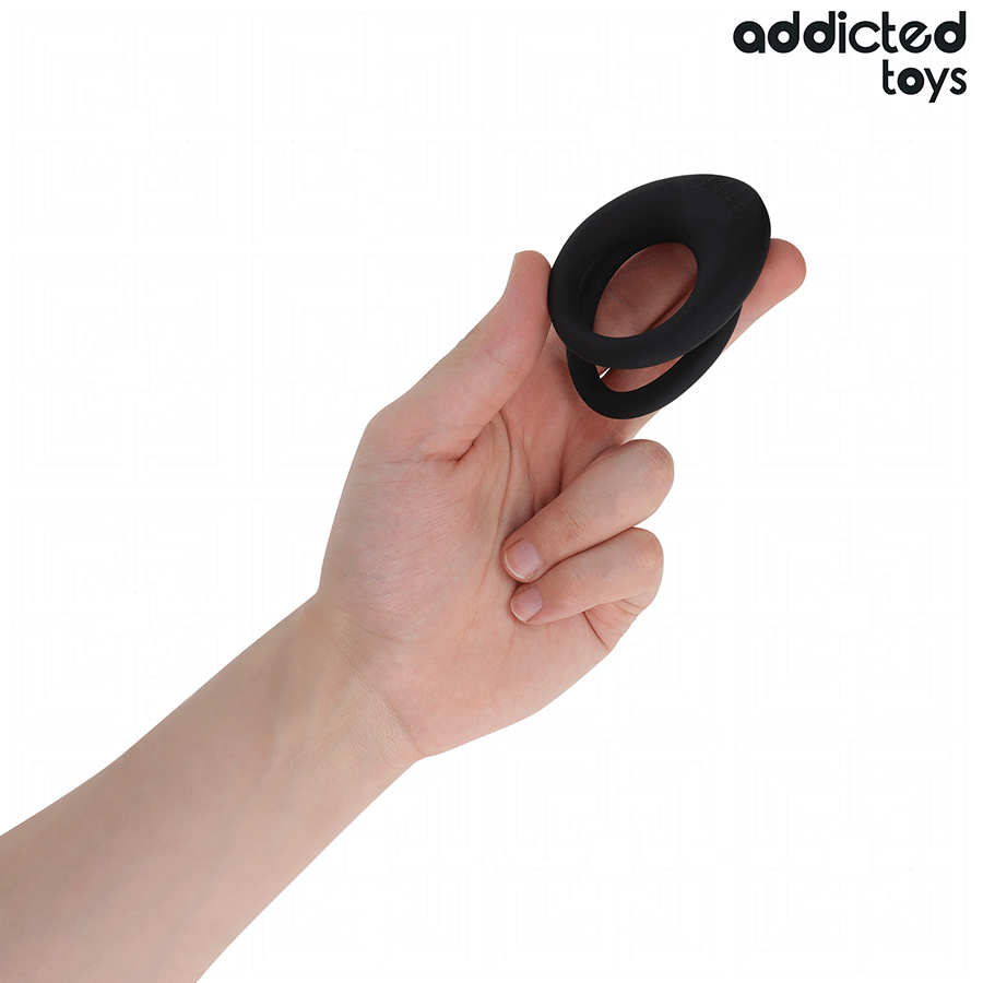 ADDICTED TOYS – ANELLO PER PENE A DOPPIA TEXTURE