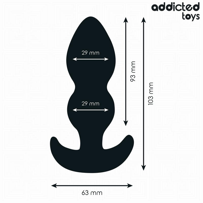 ADDICTED TOYS - TAPPO ANALE TAGLIA S 10,3 CM - immagine 4