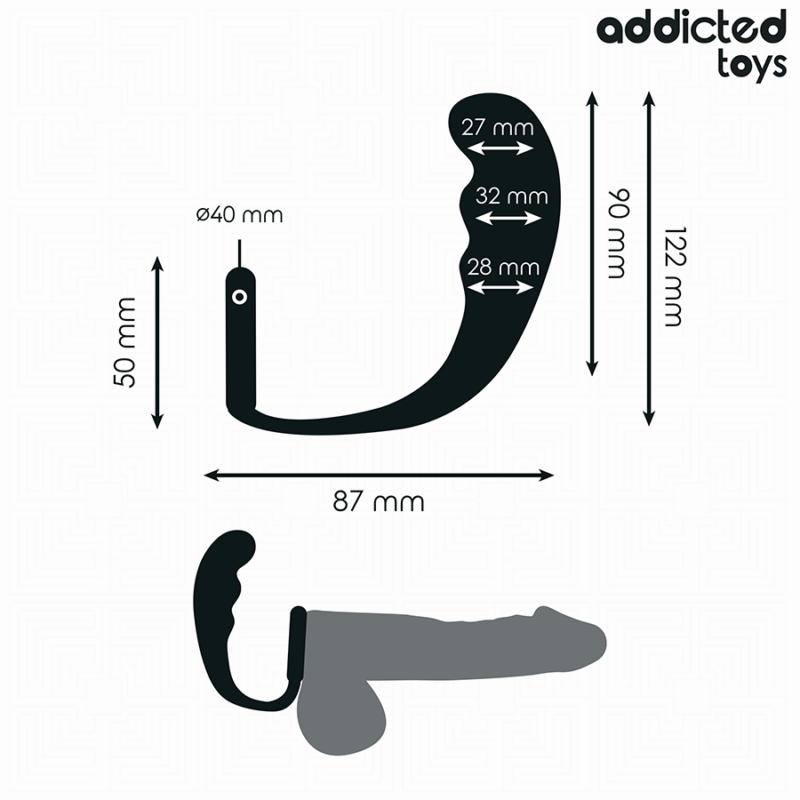 ADDICTED TOYS - PLUG ANALE CON ANELLO MODELLO 4 - immagine 4