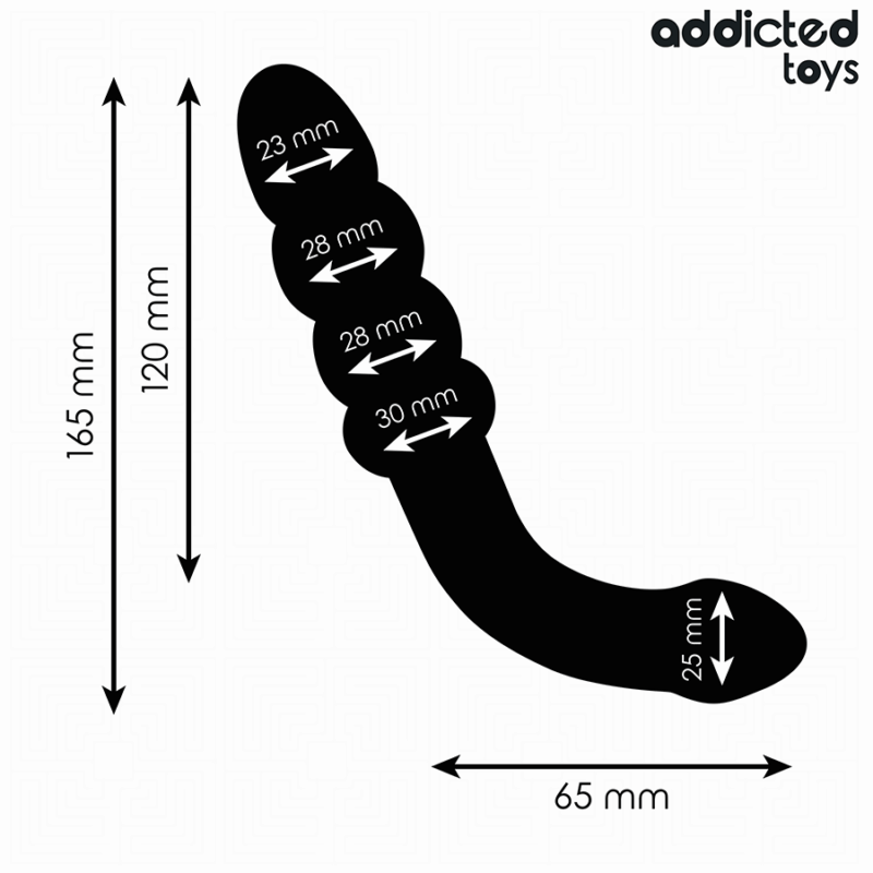 ADDICTED TOYS - MASSAGGIATORE DOPPIO 16,5 CM - immagine 4
