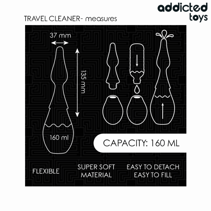 ADDICTED TOYS - DETERGENTE DA VIAGGIO MODELLO 1 - immagine 5