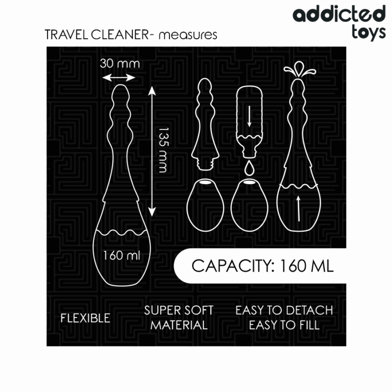 ADDICTED TOYS - DETERGENTE DA VIAGGIO MODELLO 4 - immagine 5