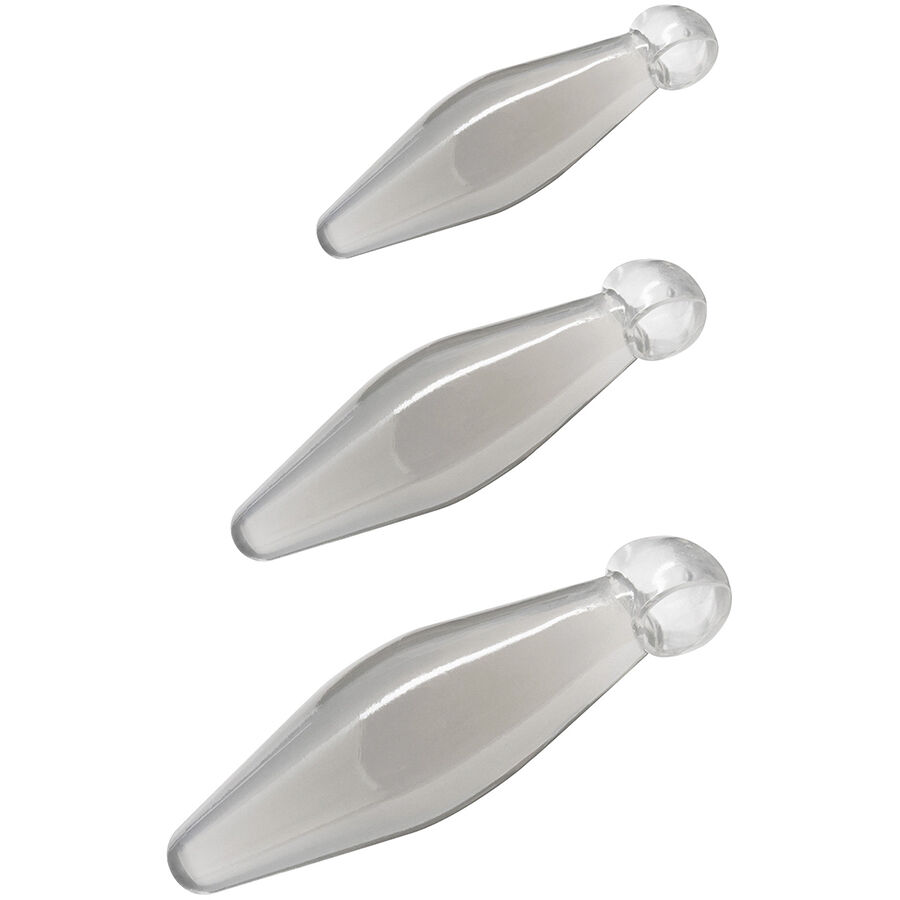 TOYJOY – GIOCO ANALE FINGER RIMMER 3 PEZZI TRASPARENTE
