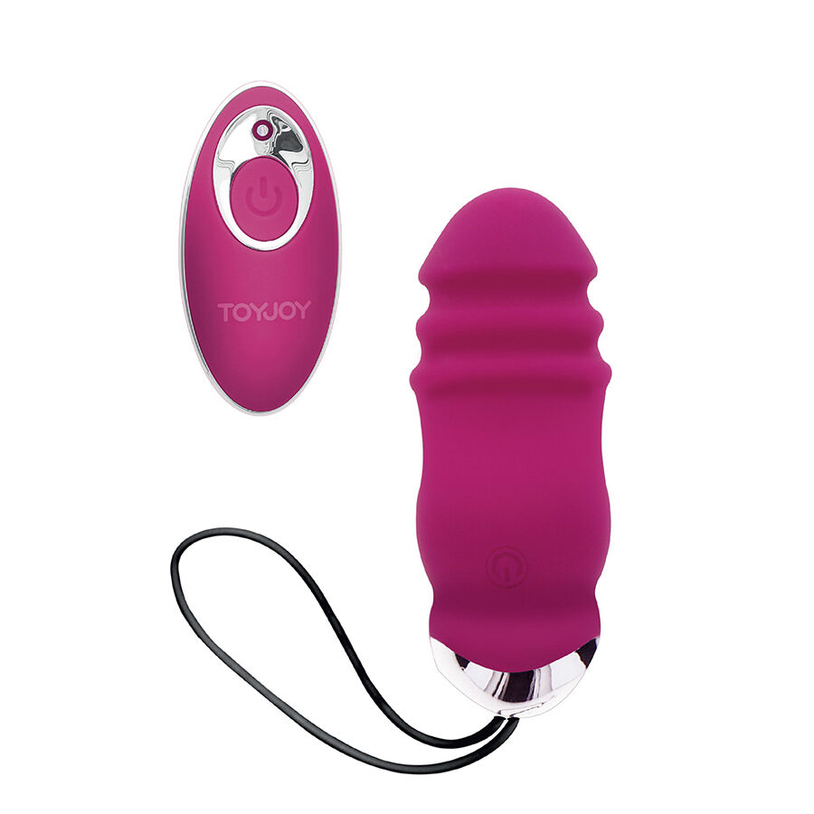 TOYJOY – VIBRATORE FUCSIA HAPPINESS SUNN SIDE UP AND DOWN CON TELECOMANDO