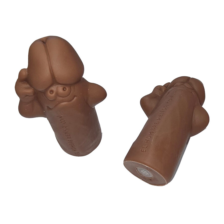 DIABLO PICANTE – FISCHIO A FORMA DI PENE COLOR MARRONE
