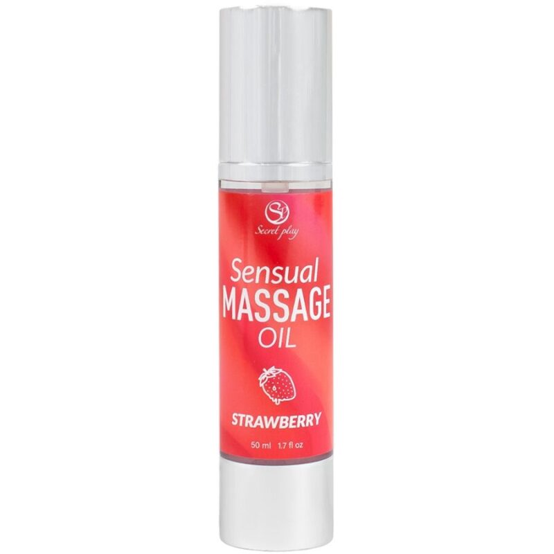 SECRETPLAY – OLIO PER MASSAGGI ALLA FRAGOLA