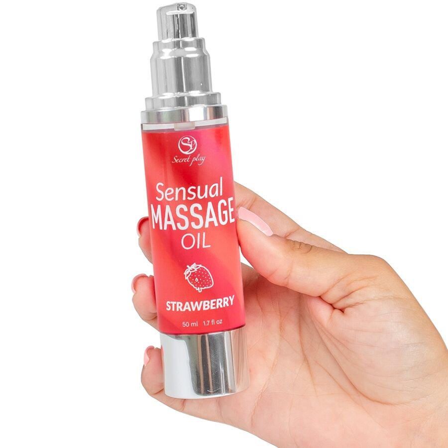 SECRETPLAY – OLIO PER MASSAGGI ALLA FRAGOLA