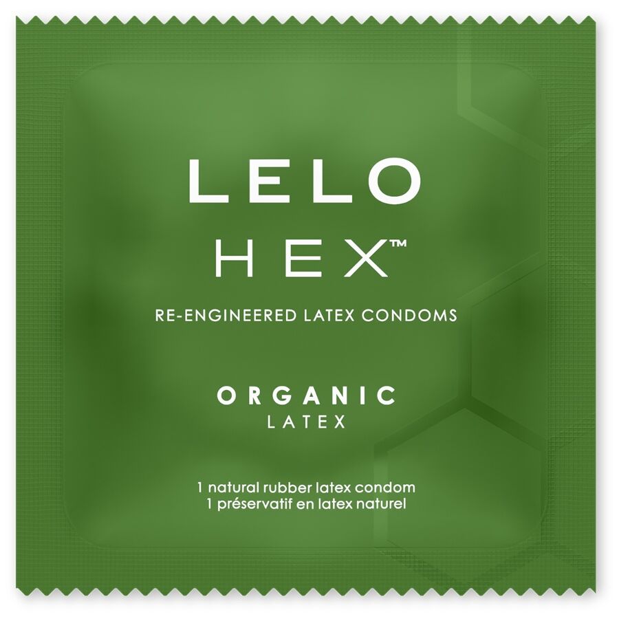 LELO – PRESERVATIVI ORGANICI HEX CONFEZIONE DA 3 UNITÀ