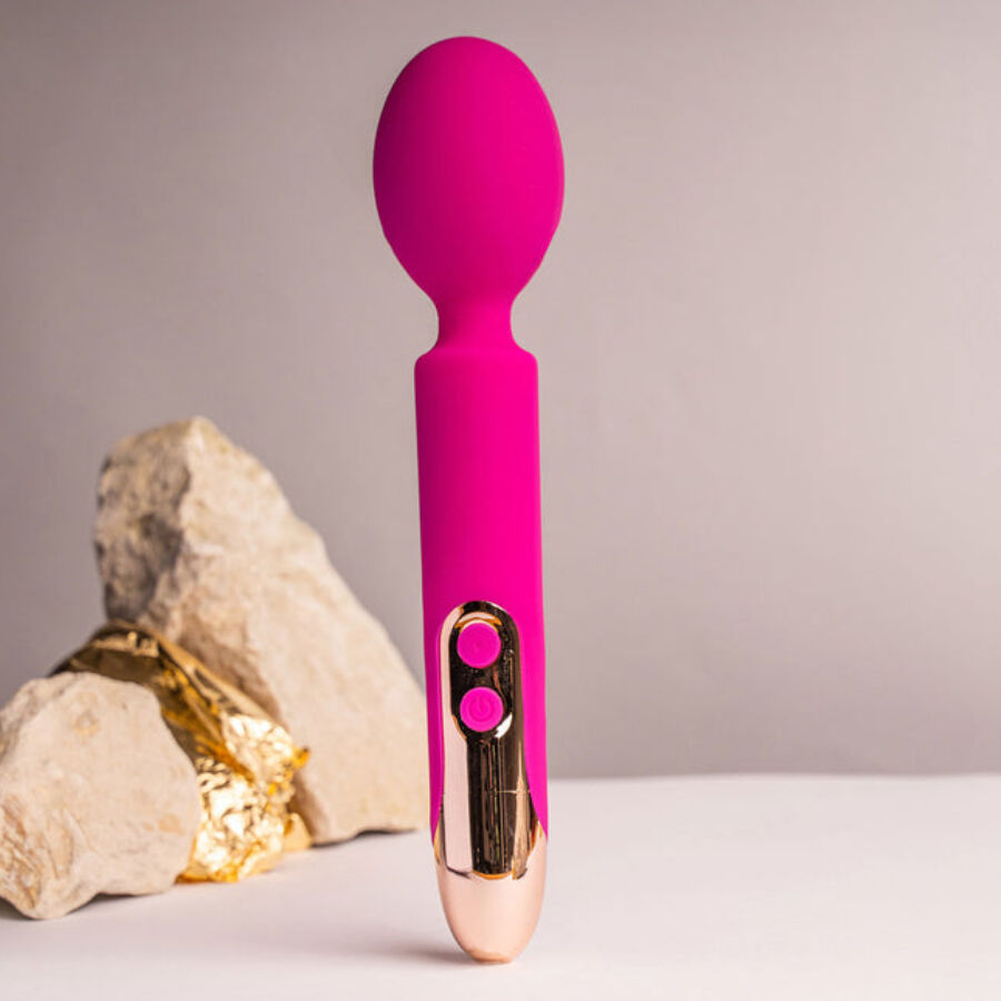 ROCKS-OFF – ORIEL VIBRATORE A BACCHETTA FLESSIBILE FUCSIA