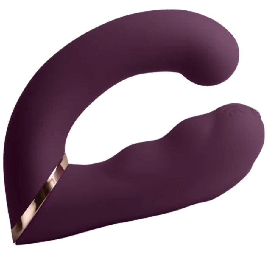 ROCKS-OFF – GEMINI DOPPIO VIBRATORE STIMOLATORE DEL CLITORIDE PUNTO G VIOLA