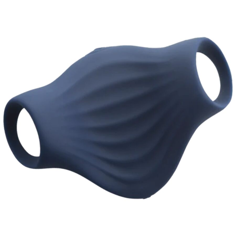 ROCKS-OFF – MASTURBATORE VIBRATORE FLESSIBILE PALM BLUE