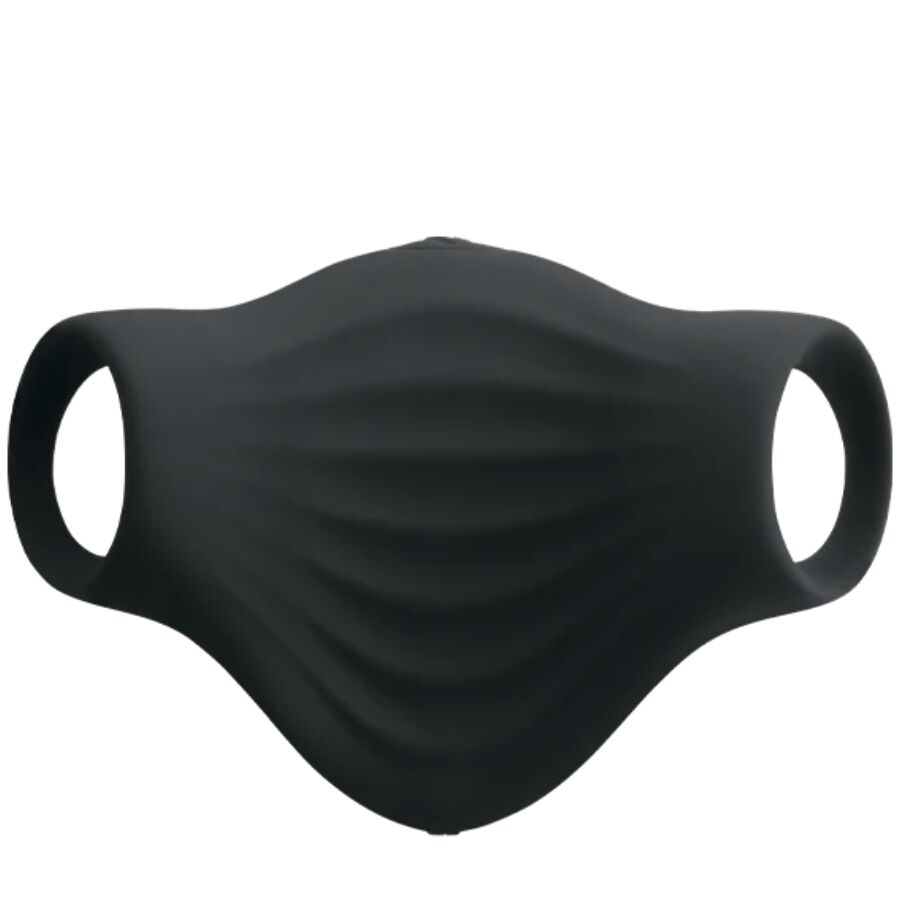 ROCKS-OFF – VIBRATORE FLESSIBILE PALM BLACK MASTURBATOR