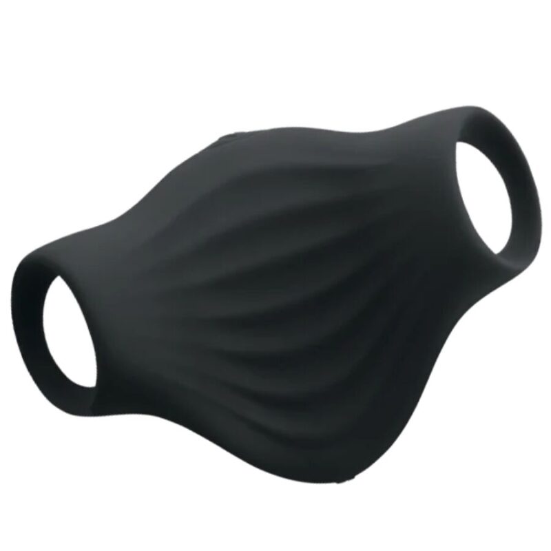 ROCKS-OFF – VIBRATORE FLESSIBILE PALM BLACK MASTURBATOR