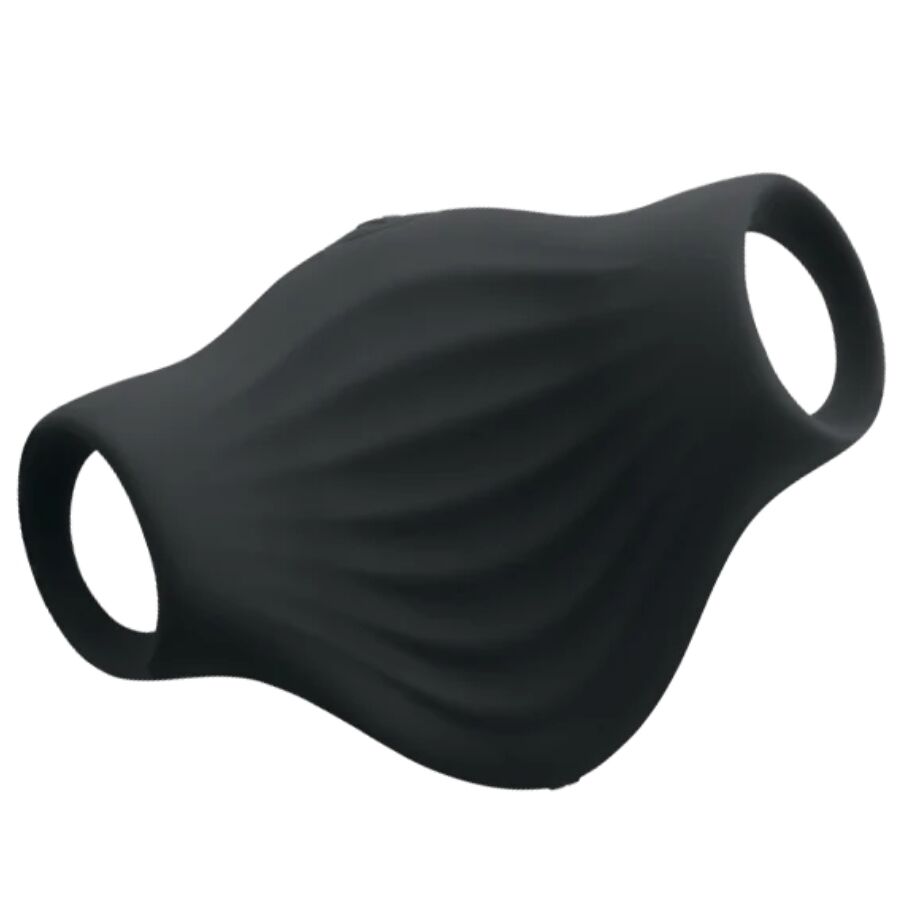 ROCKS-OFF – VIBRATORE FLESSIBILE PALM BLACK MASTURBATOR