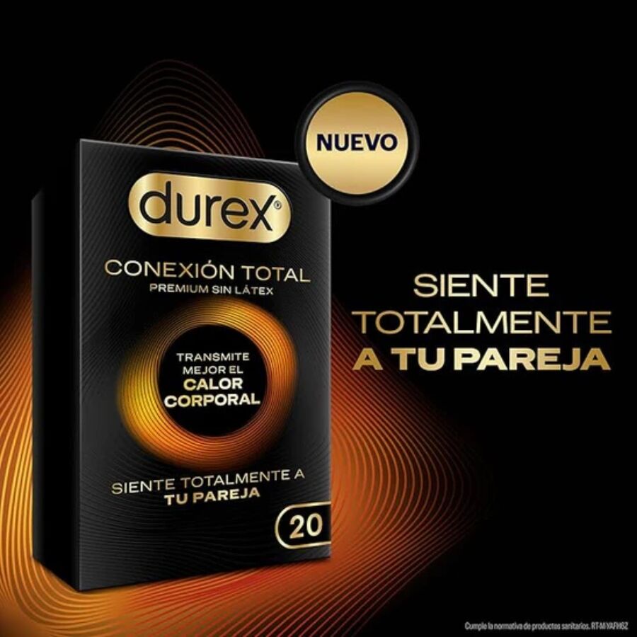 DUREX – TOTAL CONNECTION ULTRA FINE PLUS SENZA LATTICE 20 UNITÀ