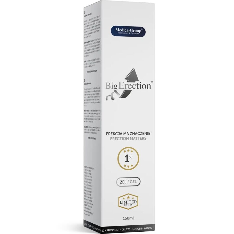 MEDICA GROUP – GEL INTIMO PER EREZIONI GRANDI PER UOMINI 150 ML