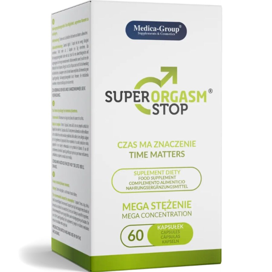 MEDICA GROUP – SUPER ORGASM STOP DELAY PER UOMINI 60 CAPSULE