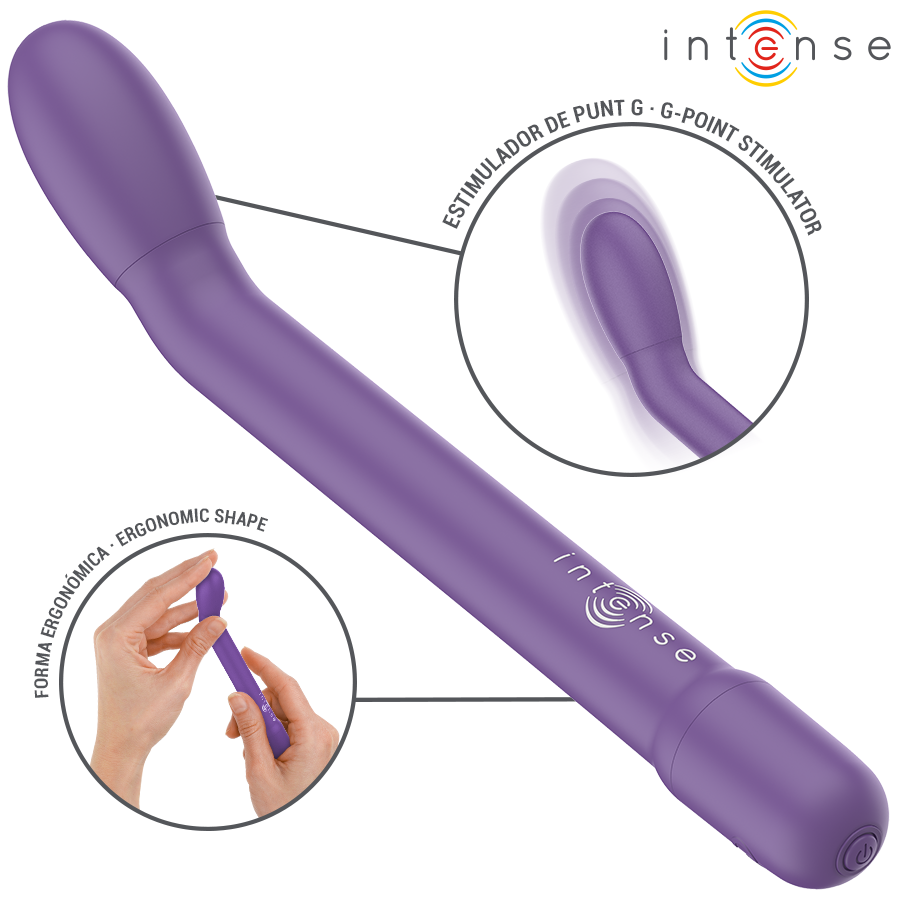 INTENSE – STIMOLATORE PUNTO G VIOLA