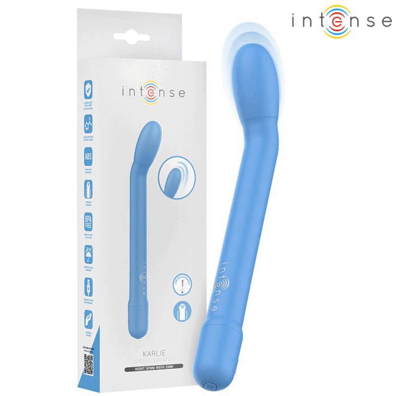 INTENSE – STIMOLATORE PUNTO G BLU
