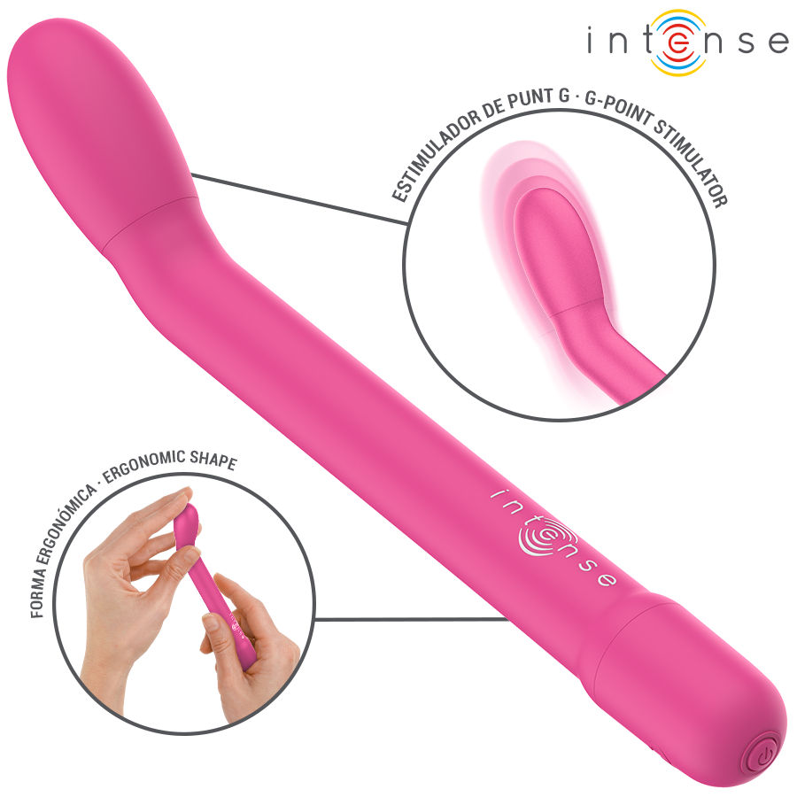 INTENSE – STIMOLATORE PUNTO G ROSA