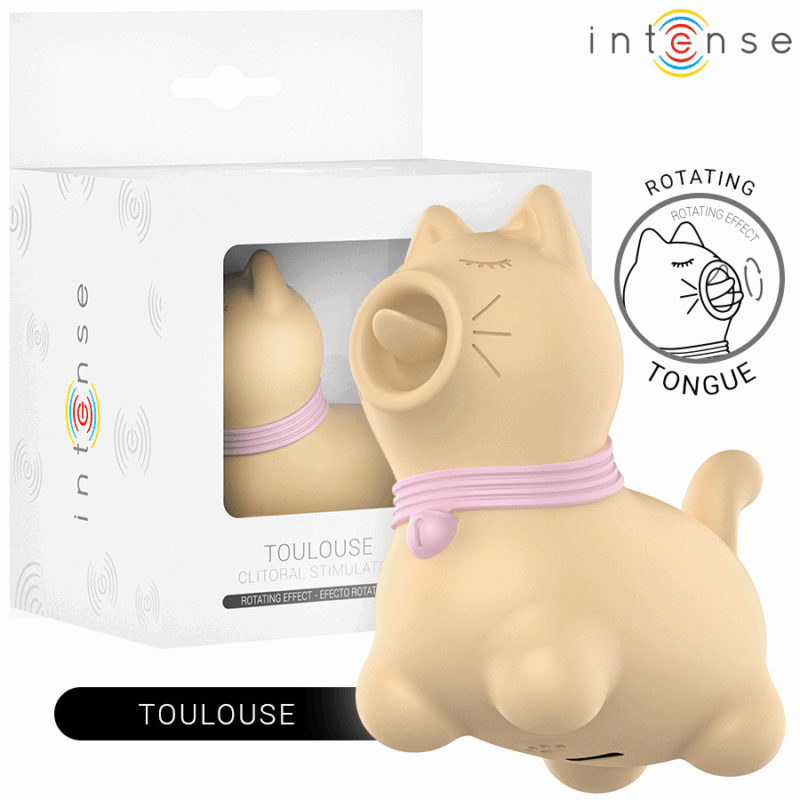 INTENSE – STIMOLATORE CLITORIDEO PER CUCCIOLI GIALLO