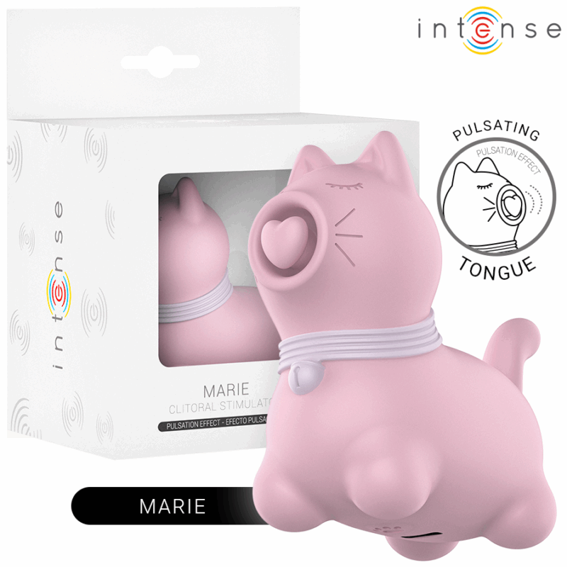 INTENSE – STIMOLATORE CLITORIDEO PER CUCCIOLI ROSA