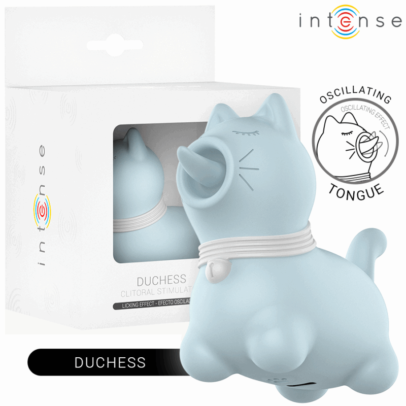 INTENSE – STIMOLATORE CLITORIDEO PER CUCCIOLI BLU