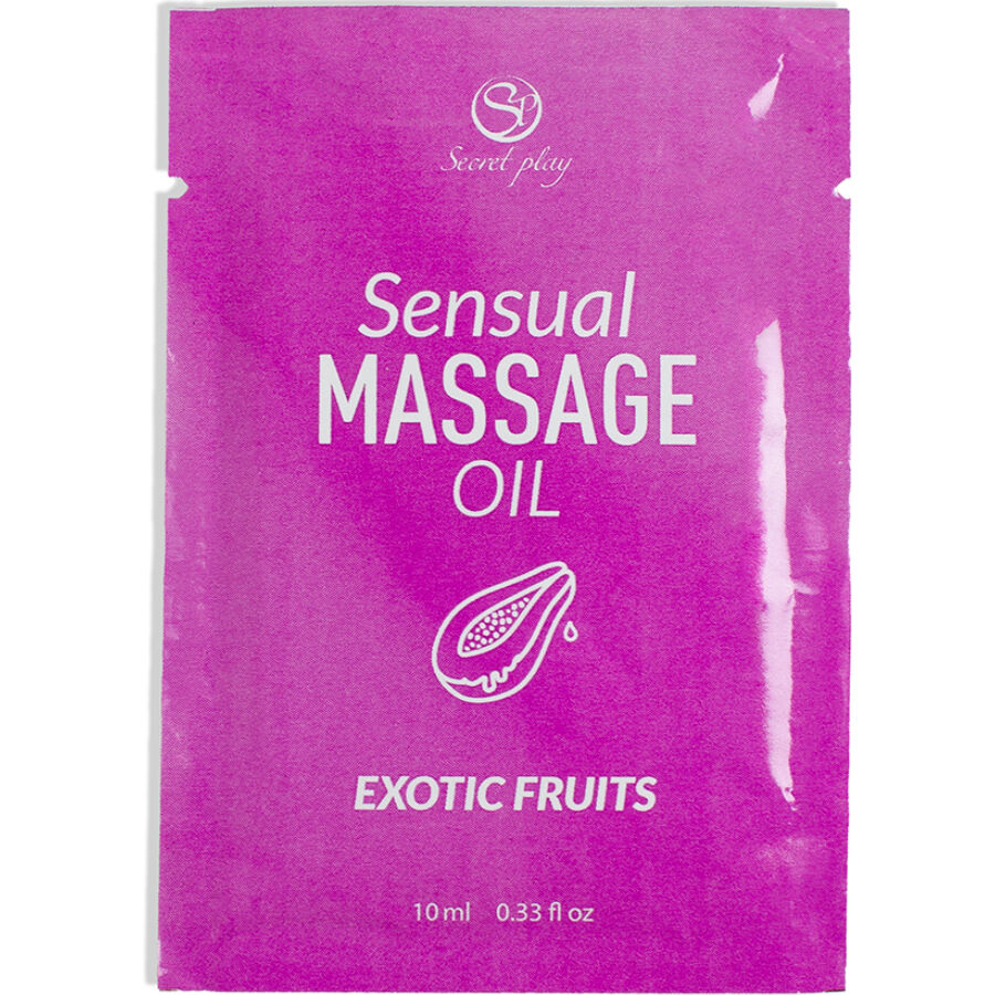 SECRETPLAY – OLIO DA MASSAGGIO MONODOSE AI FRUTTI ESOTICI 10 ML