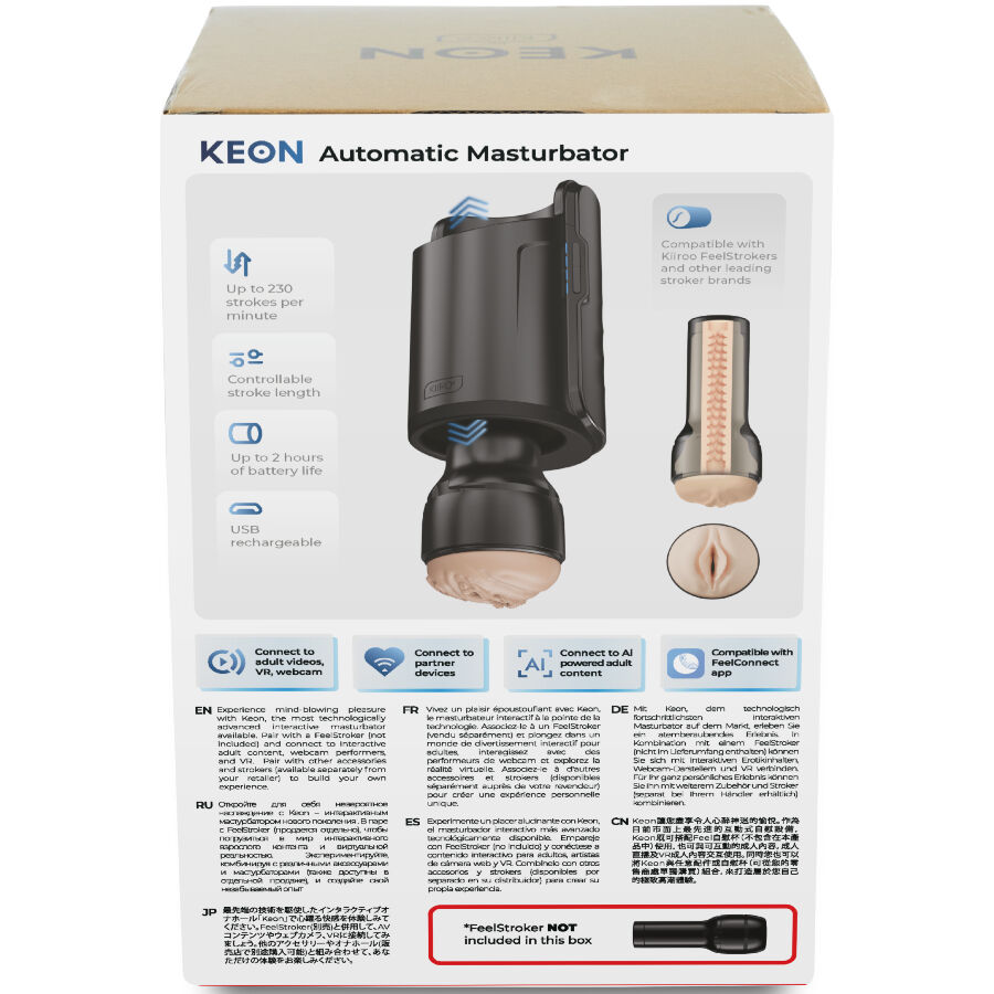 KIIROO – KEON WIFI MASTURBATORE AUTOMATICO