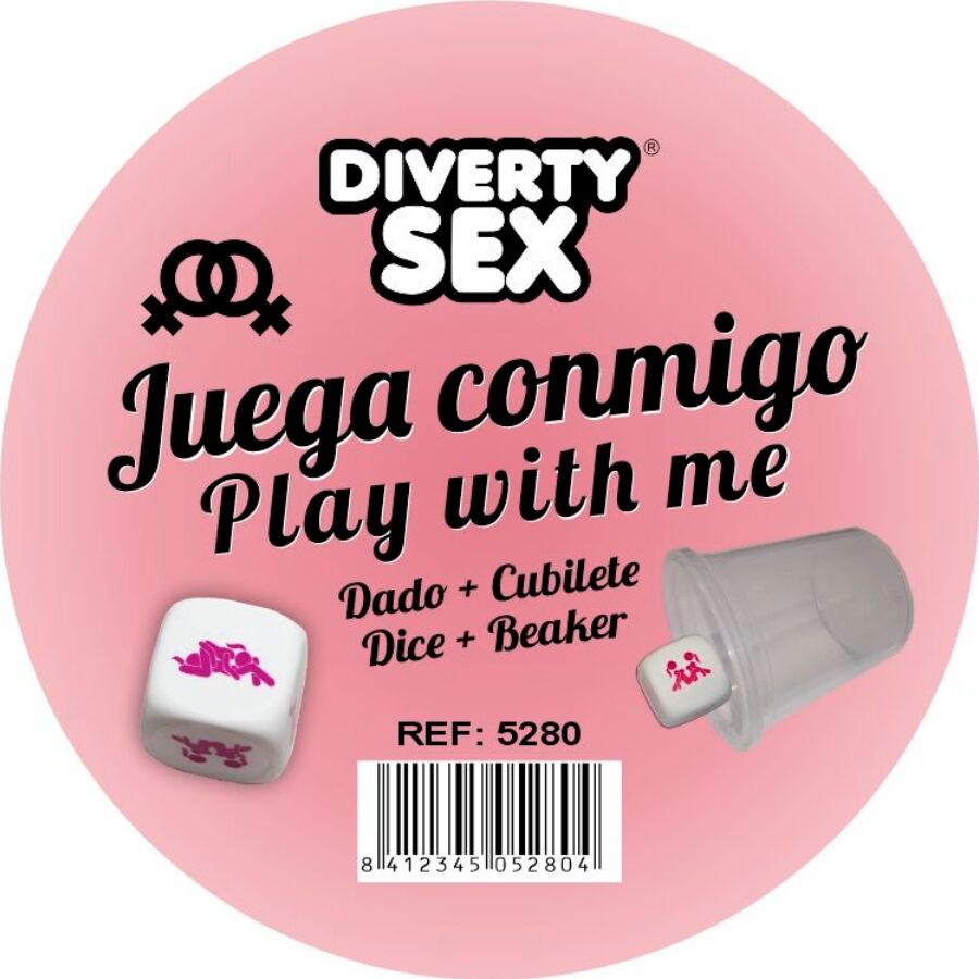 DIABLO PICANTE – DADI BIANCHI DURI CON POSIZIONI DELLA DONNA E CUBO