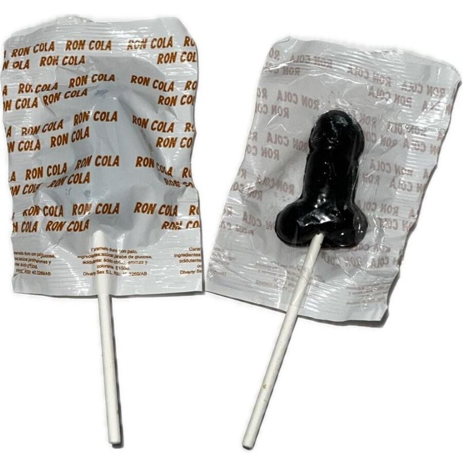 DIABLO GOLOSO – 1 PENE LECCA-LECCA GUSTO RON COLA 10% ALCOOL