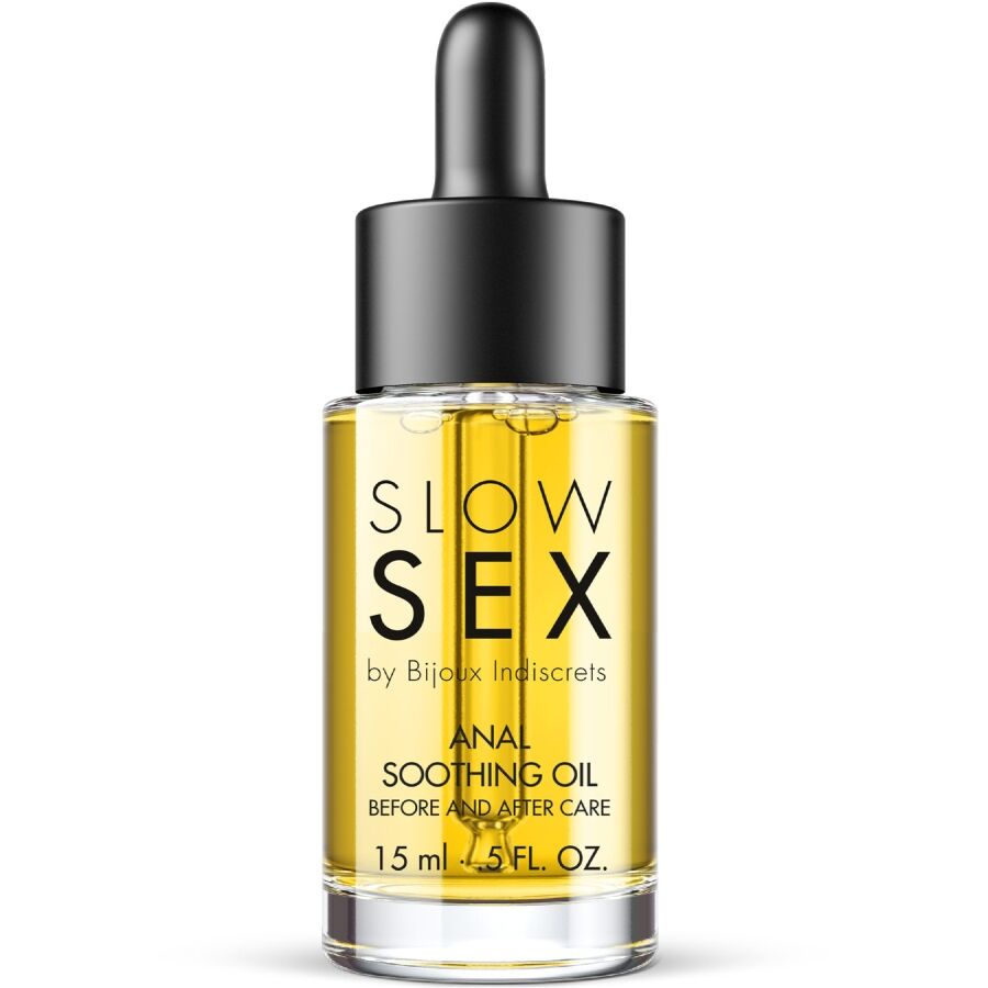 BIJOUX INDISCRETS – OLIO ANALE LENITIVO SLOW SEX 15 ML