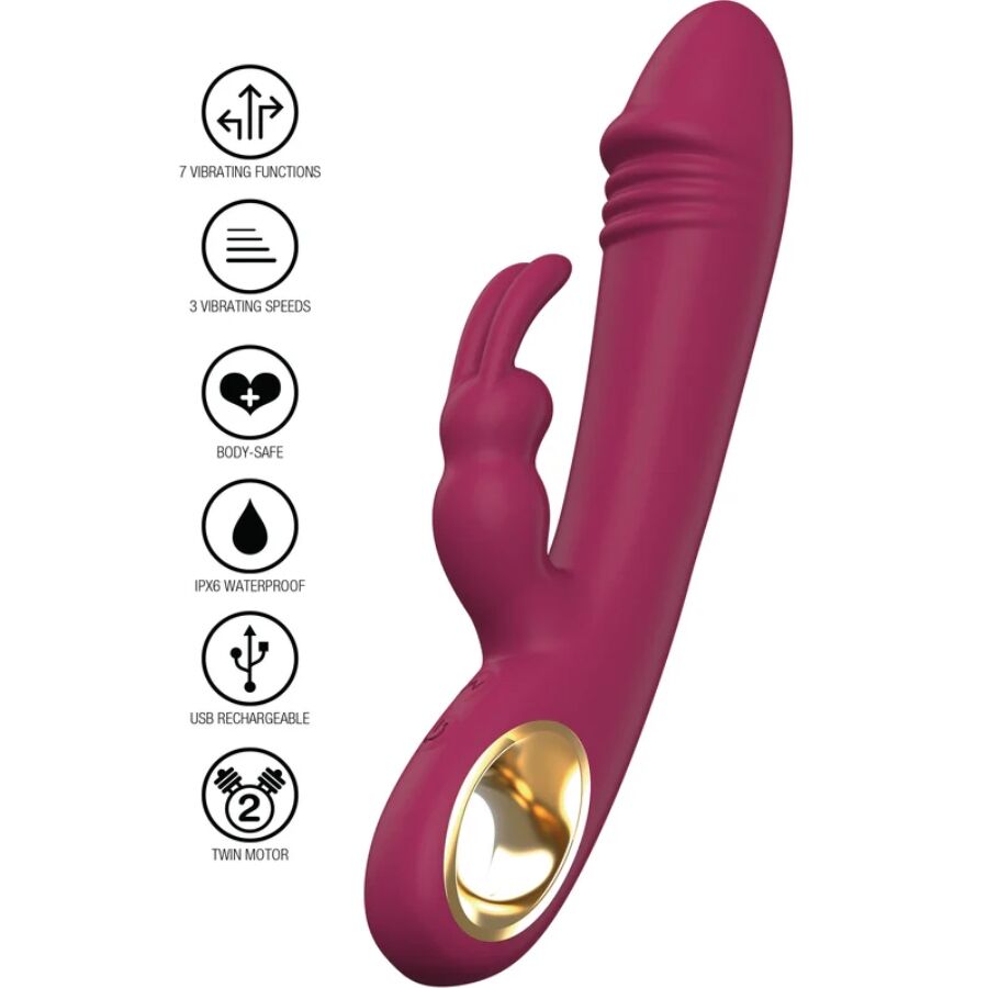 TOYJOY – VIBRATORE CONIGLIO TAYGETA