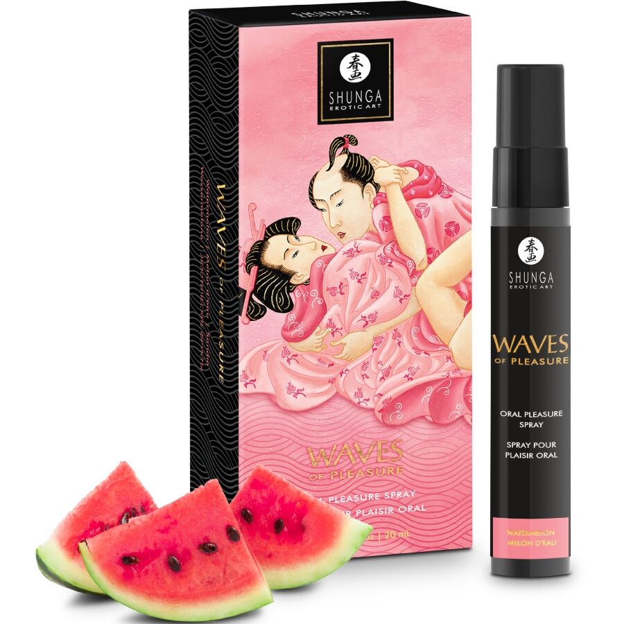 SHUNGA – WAVES SPRAY ORALE PER IL PIACERE SEDUCENTE ALL’ANGURIA 20 ML