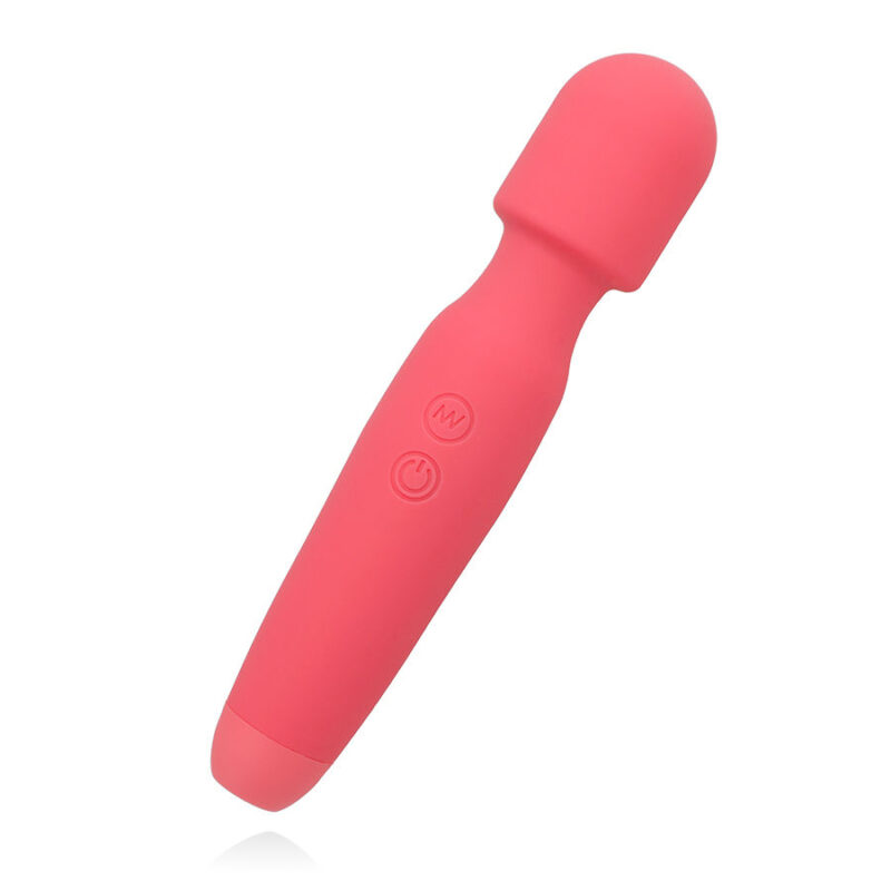 Vibratore WAND rosa ricaricabile con 8 modelli di vibrazione SPIRIT