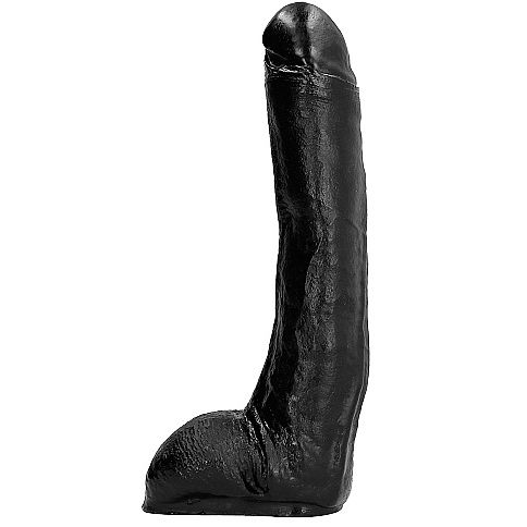 Dildo enorme nero da 29 cm e Ø 5 cm ALL BLACK