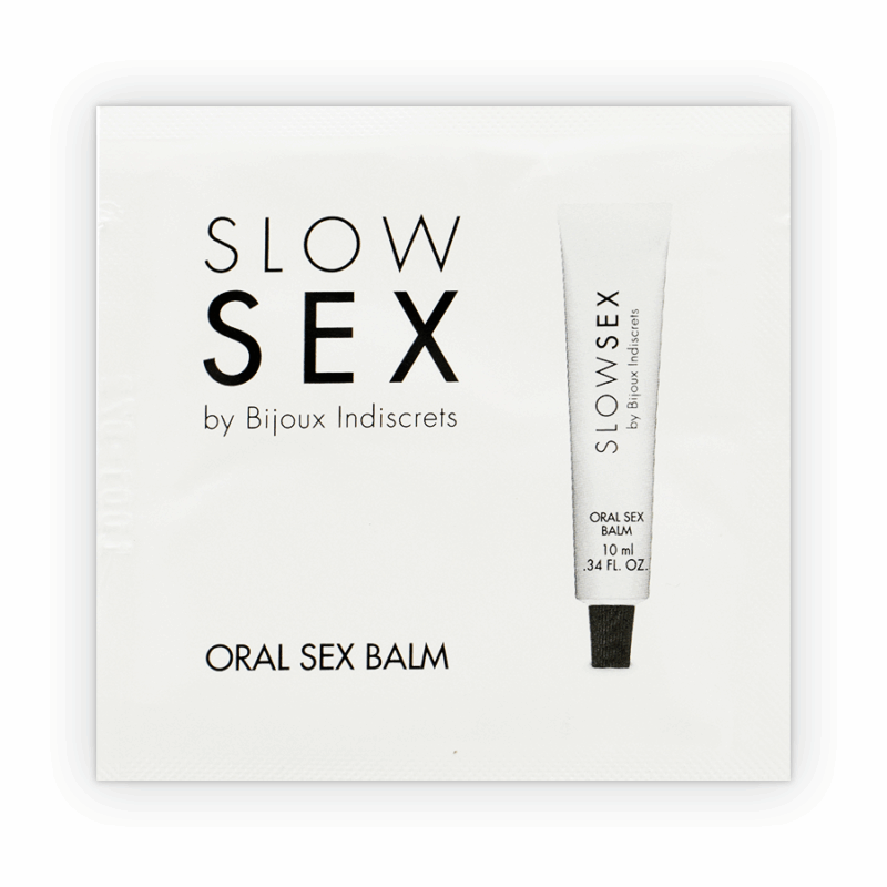 Balsamo monodose per il sesso orale SLOW SEX BIJOUX
