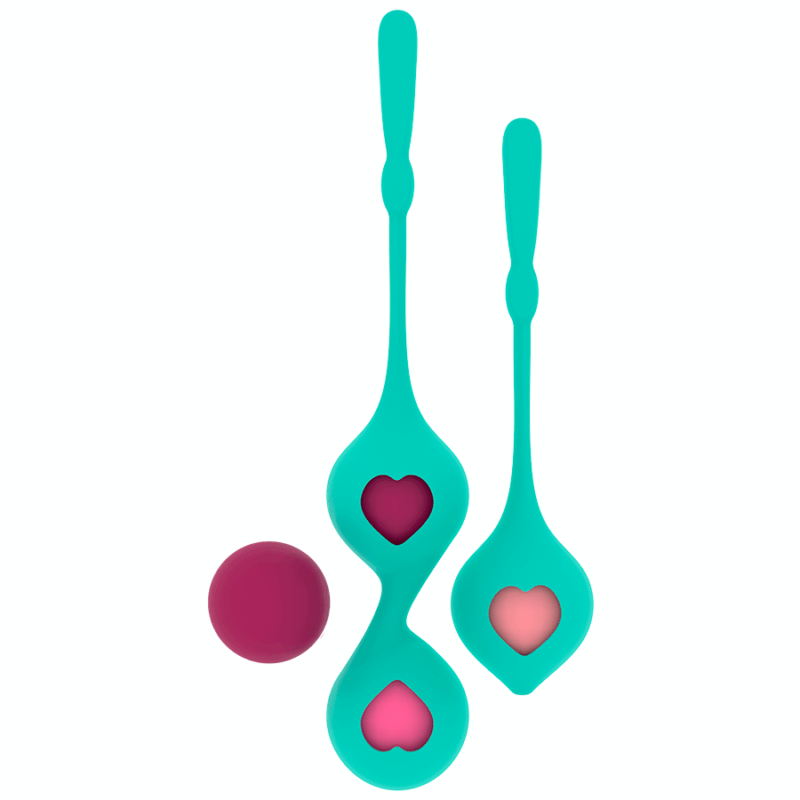 Set di palline in silicone per l'allenamento pelvico DEVA RITHUAL - immagine 3