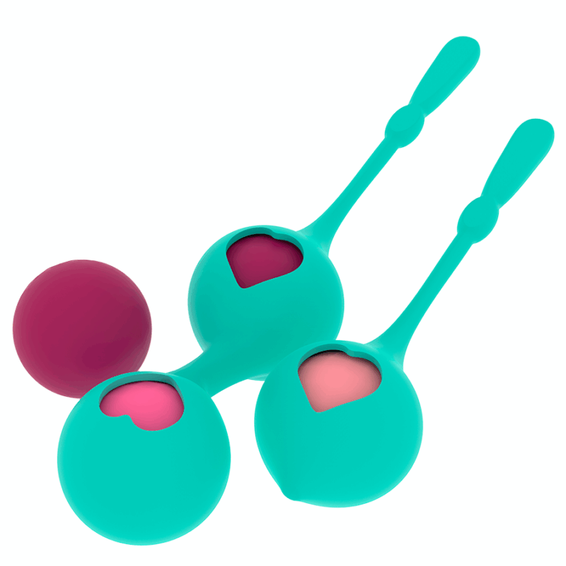 Set di palline in silicone per l'allenamento pelvico DEVA RITHUAL - immagine 5